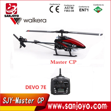 Hot selling Walkera Master CP Flybarless 6-axis-Gyro Brushed 2.4G 6CH 3D RC Helicopter With DEVO-7E Transmitter SJY-Master CP